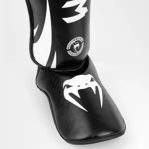 Protège tibias Venum Challenger - Noir Blanc