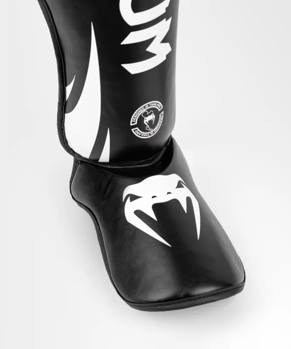 Protège tibias Venum Challenger - Noir Blanc